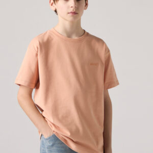 Levi's Teenager Red Tab T-shirt in Peach Bloom voor Jongens