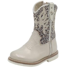 Pinocchio Westernlaars met Metallic Leer