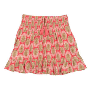 Mayoral Rok met Veren Print | Comfortabele Elastische Taille