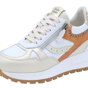 PiediNudi Kira 01.02 Sneakers met Rits voor Brede Voeten