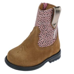 Develab Western Boot Old Pink met Rits voor Meisjes