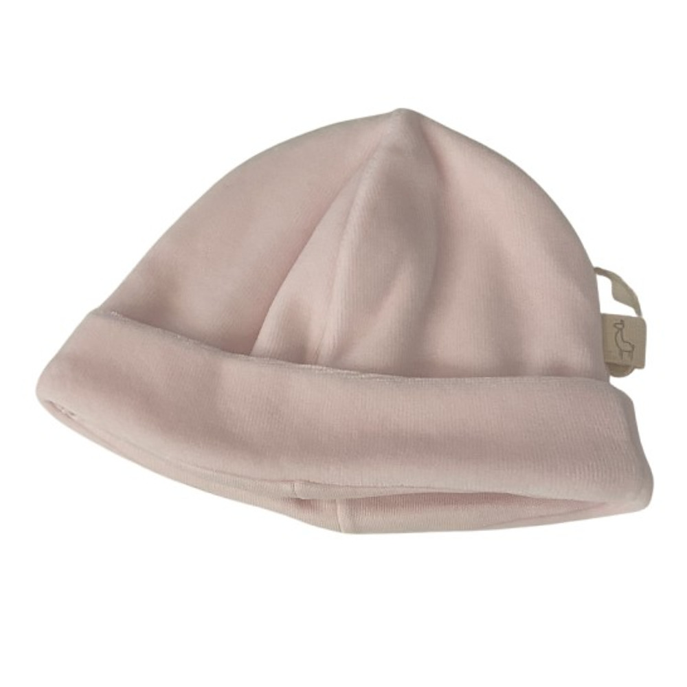 Baby Gi Baby Mutsje Licht Roze van Zacht Velours