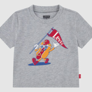 Levi's Baby Parading Hot Dog Tee - Grijs