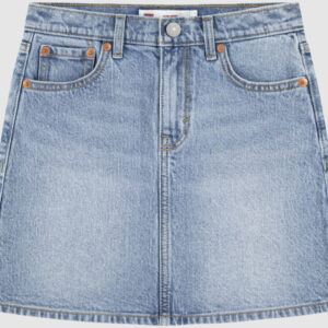 Levi's Teenager Icon Skirt - Meisjesrok in Coastal Drift Blauw