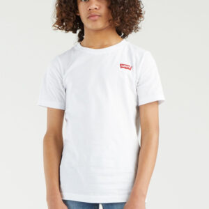 Levi's Tiener Batwing T-shirt Jongens - Iconisch wit logo