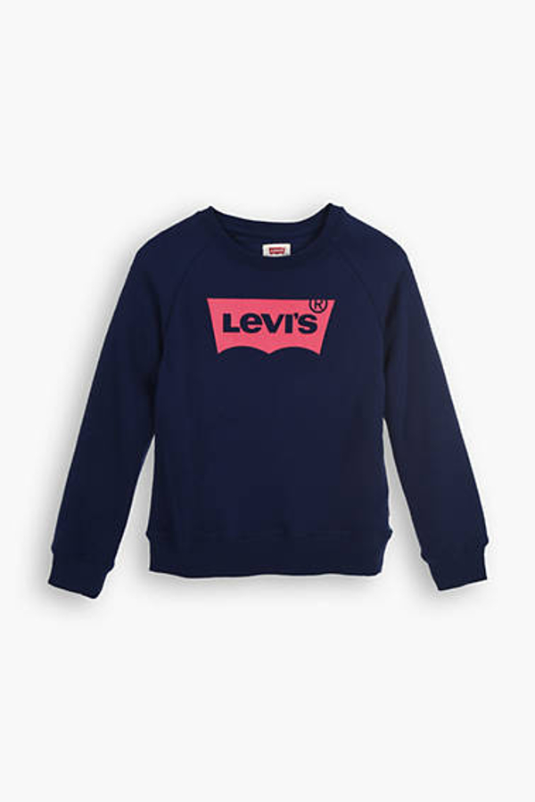 Levi's Kinderen Batwing Sweatshirt Ronde Hals - Superzachte Sweatstof
