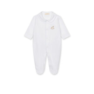 Baby Gi Boxpakje Hobbelpaardje Blauw met Drukknoopsluiting
