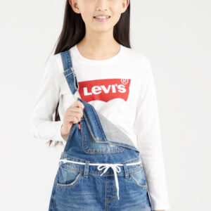 Levi's Tiener Batwing T-shirt Wit voor Meisjes - Zachte Jersey