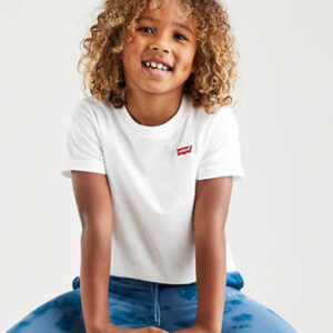 Levi's Batwing T-shirt voor Jongens - Iconisch wit design