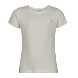 KIE Stone Top Olivia Off-White – Comfortabel katoenen shirt