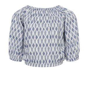 Looxs Revolution 10Sixteen Blouse Top met Blauwe Print