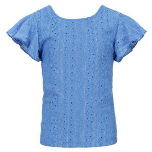 Looxs Little Little Fancy Lace Top Kobalt met kanten detail
