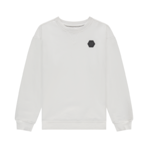 Nik&Nik Icon Sweatshirt Off White met iconisch logo