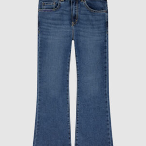 Levi's Kids High Rise Baggy Flared Jeans voor Meisjes - Blauw