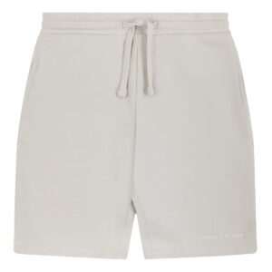 Lyle & Scott Script Sweatshort Beige met Logo