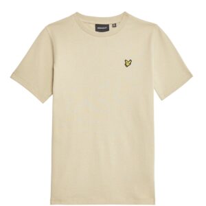 Lyle & Scott Plain T-shirt TSB2000V Stone voor Jongens