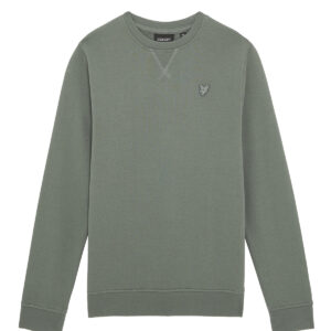 Lyle & Scott Tonal Crew Neck Sweatshirt voor Jongens - Groen