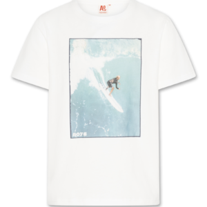 American Outfitters Mat T-shirt Waves voor Jongens in Blauw