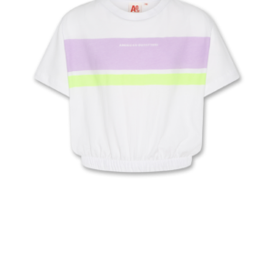 American Outfitters Maira T-Shirt Mstari voor Meisjes Wit