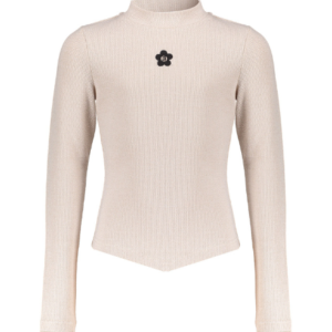 Frankie & Liberty Flora Top LS voor Meisjes in Zandkleur