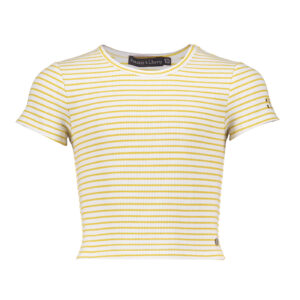 Frankie & Liberty Nelly Tee Yellow voor Meisjes in Streepdessin