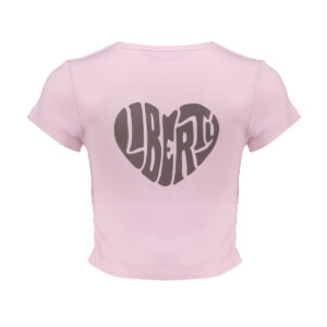 Frankie & Liberty Rowena Tee Sorbet voor Meisjes in zacht katoen