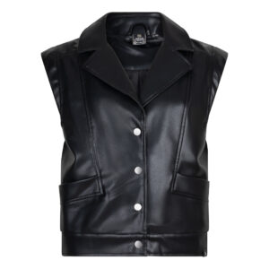 Indian Blue Jeans Gilet Zwart voor Meisjes