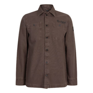 Rellix Shirt Jacket washed Canvas Ash Brown voor Jongens