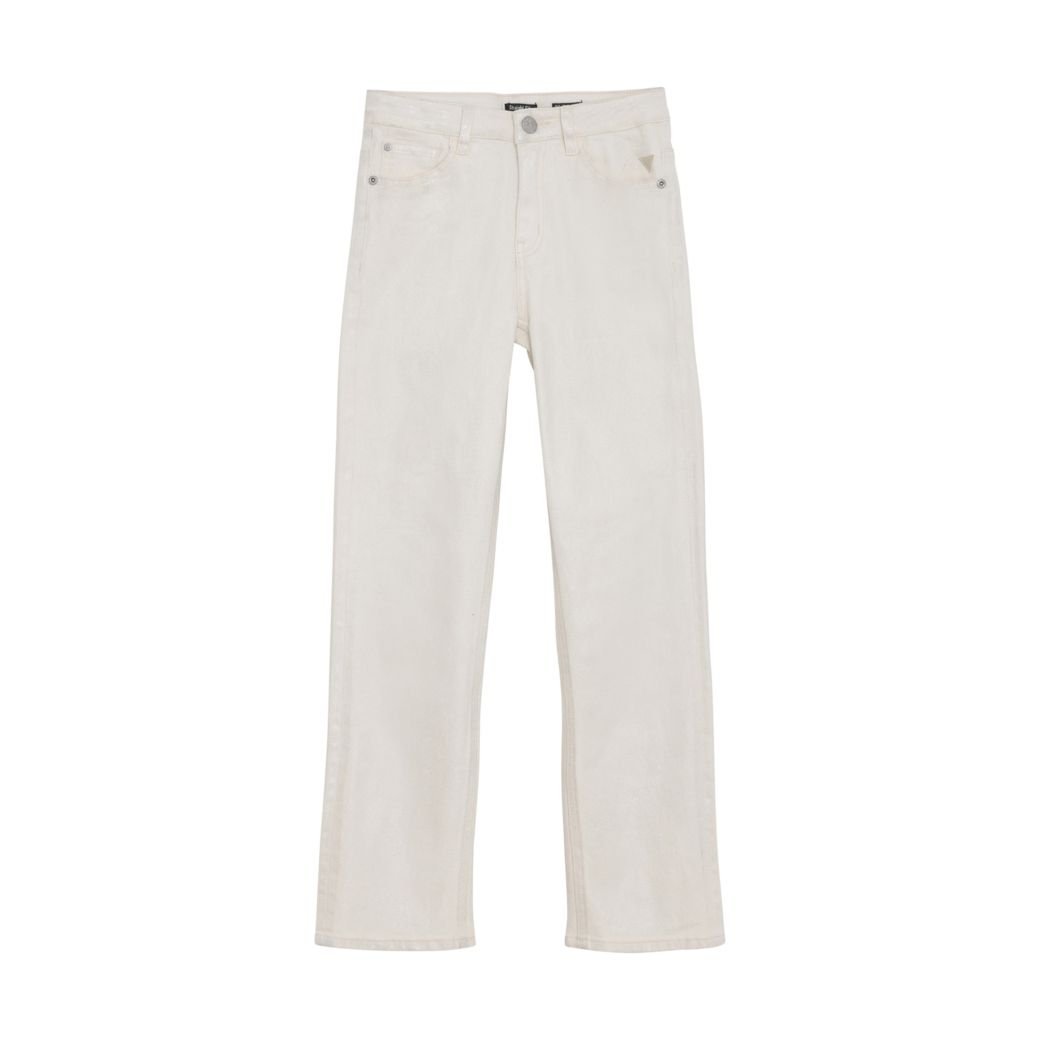 Indian Blue Jeans 2160 Straight Fit voor Meisjes in Zilver