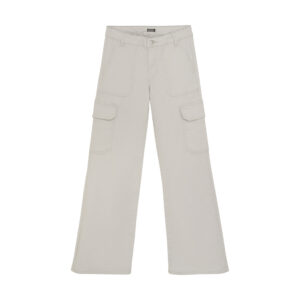 Indian Blue Jeans Cargo Denim Wide voor Meisjes in Zandkleur