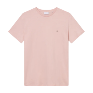 Les Deux Norregaard Contrast T-Shirt voor jongens - Perzikroze