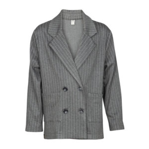KIE Stone Colbert Tina Pin Stripe voor Meisjes in Antraciet