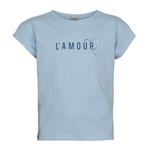 KIE Stone Top Didi light blue voor meisjes in zacht katoen