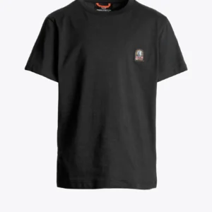 Parajumpers Patch Tee voor jongens in zwart van katoen