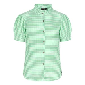 Indian Blue Jeans Shirt Small Check voor Meisjes met ruitjes
