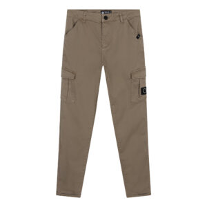 Rellix Cargo Pant Fancy Sand voor jongens met praktische zakken
