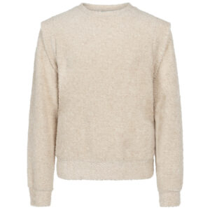 Aaiko Sweater Carolla Terry voor Meisjes in Sandystone