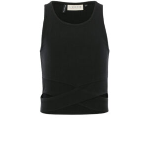 Looxs Revolution 10Sixteen Sleeveless Top voor Meisjes Zwart