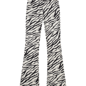 Nik&Nik Zebra Flared Pants voor Meisjes met Elastische Taille