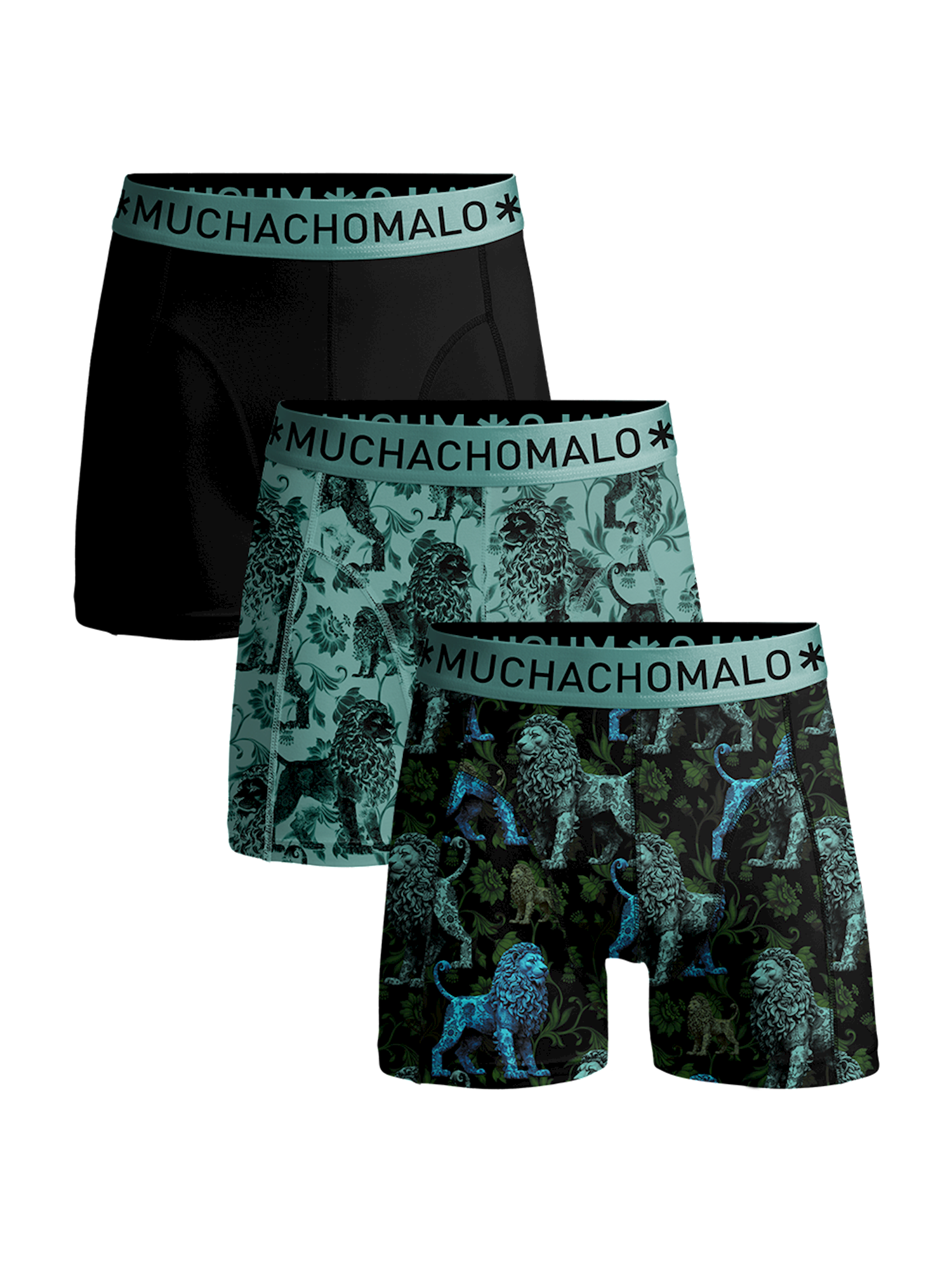 Muchachomalo Boys 3-Pack Boxer met Comfortabele Tailleband