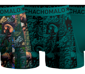 Muchachomalo Boys 3-Pack Boxer Shorts Totemhorse - 100% Katoen