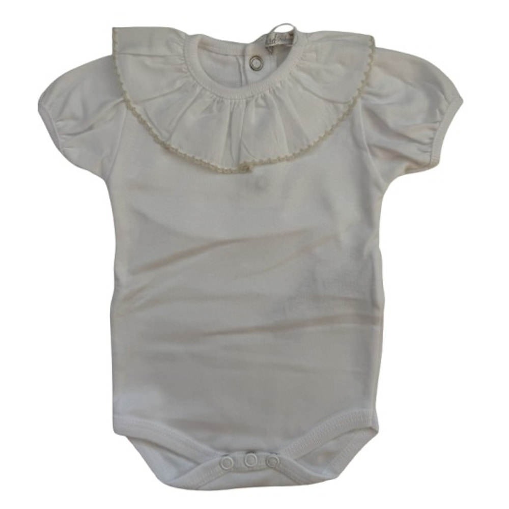 Dr. Kid Romper voor Jongens met Zandkleurig Kraagje