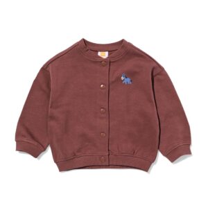 HEMA Babyvest sweatstof voor jongens met ezel