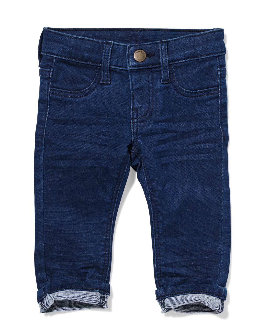 HEMA Baby jogdenim voor jongens met verstelbare tailleband