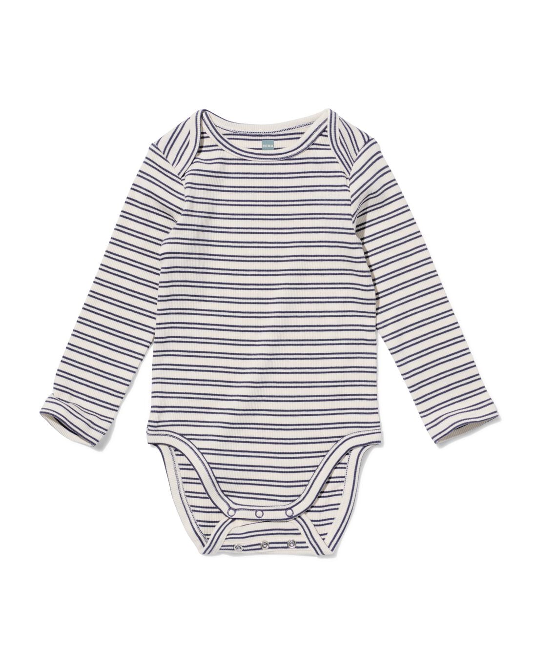 HEMA Baby meegroeiromper voor Meisjes met ribstof