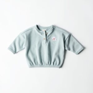 HEMA Newbornsweater dieren voor jongens in blauw
